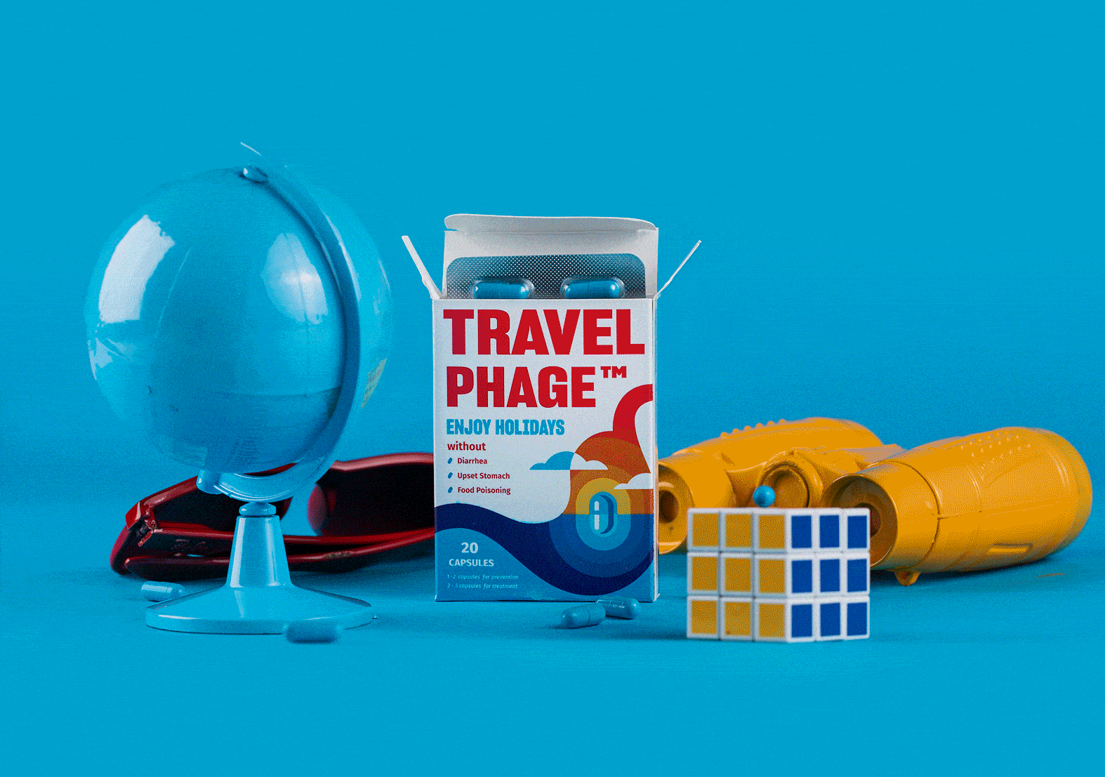 Travelphage - Sustainable Anti 💩🌪️ Medication