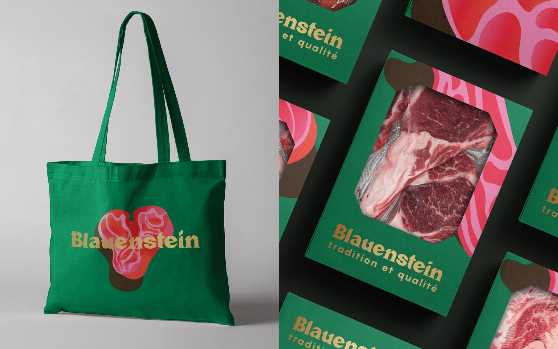 Blauenstein Farm Shop Visual Identity